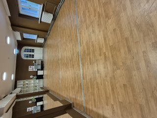 Salė (Choreografijos salė) P-10 53,54 kv.m.