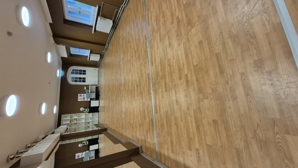 Salė (Choreografijos salė) P-10 53,54 kv.m., Kauno Miko Petrausko scenos menų mokykla, Parodos g. 26