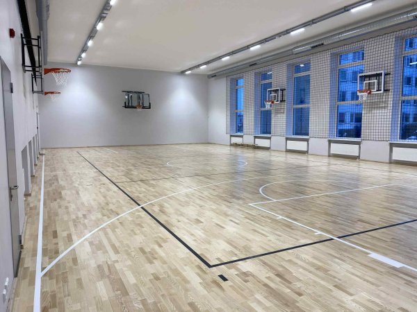 Sporto salė, Kauno Veršvų gimnazija (Mūšos g. 6)